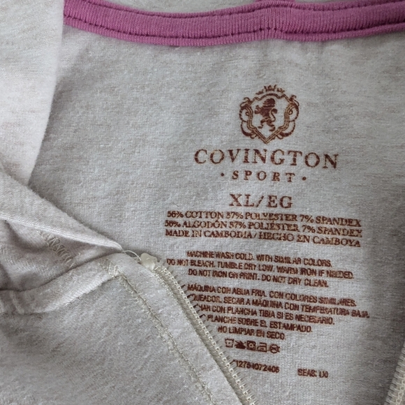 Covington Sport Zip-Up Hooded Vest - Picture 6 of 9